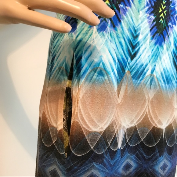 HUGO Hugo Boss Kebelle Stretch Jersey Print Dress - Picture 7 of 8